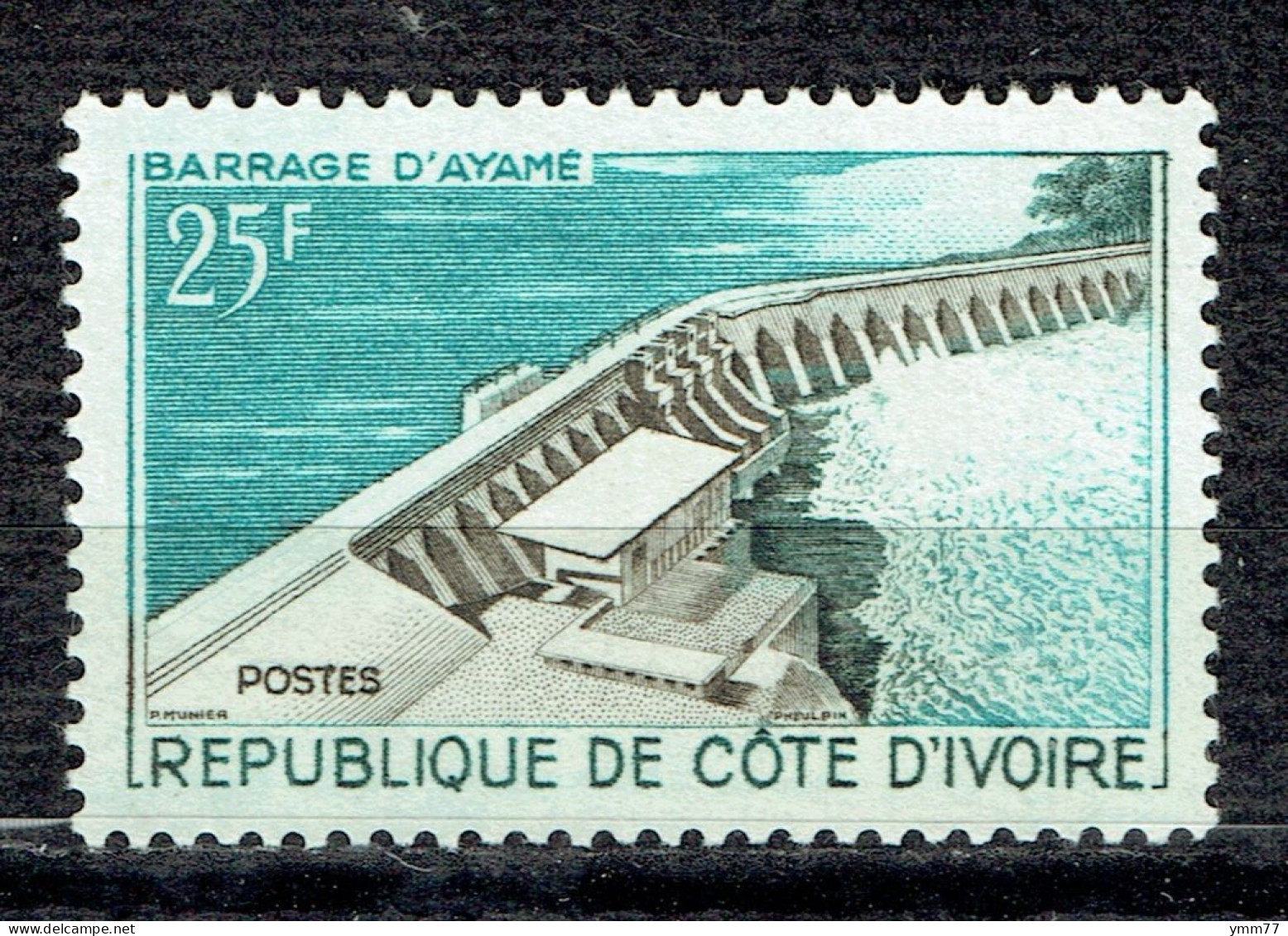 Inauguration Du Barrage D'Ayamé - Côte D'Ivoire (1960-...)