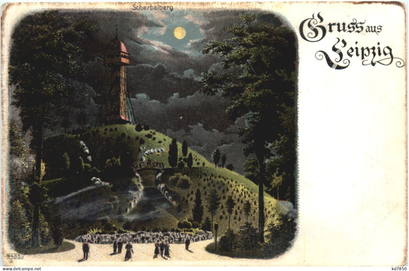 Gruss Aus Leipzig - Litho - Leipzig