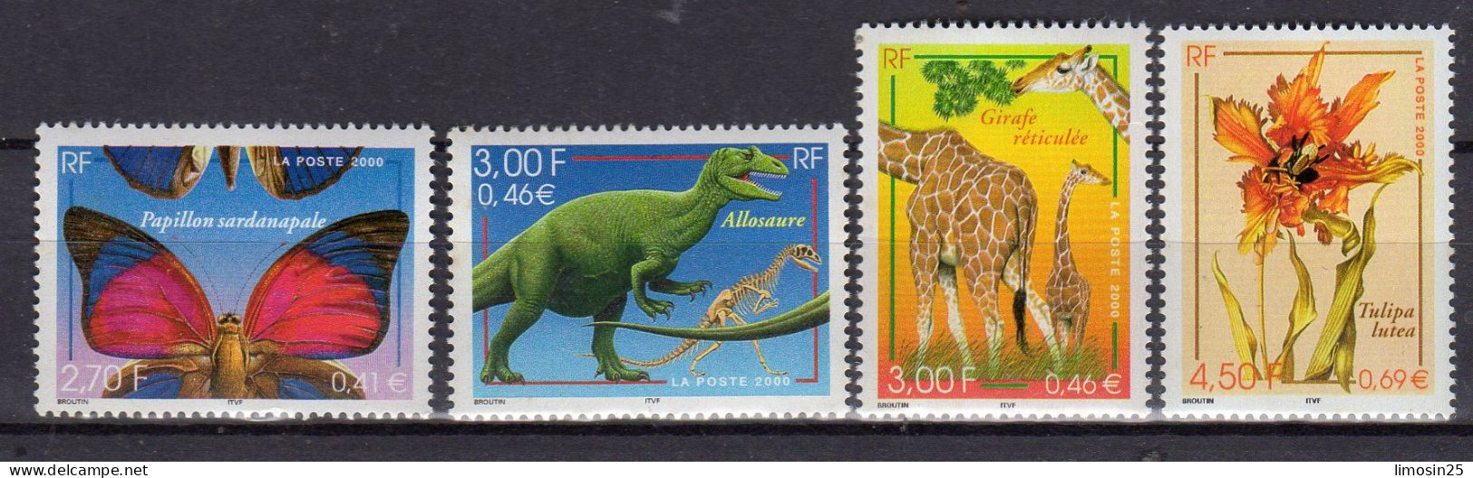 NATURE EN FRANCE - 2000 - Unused Stamps