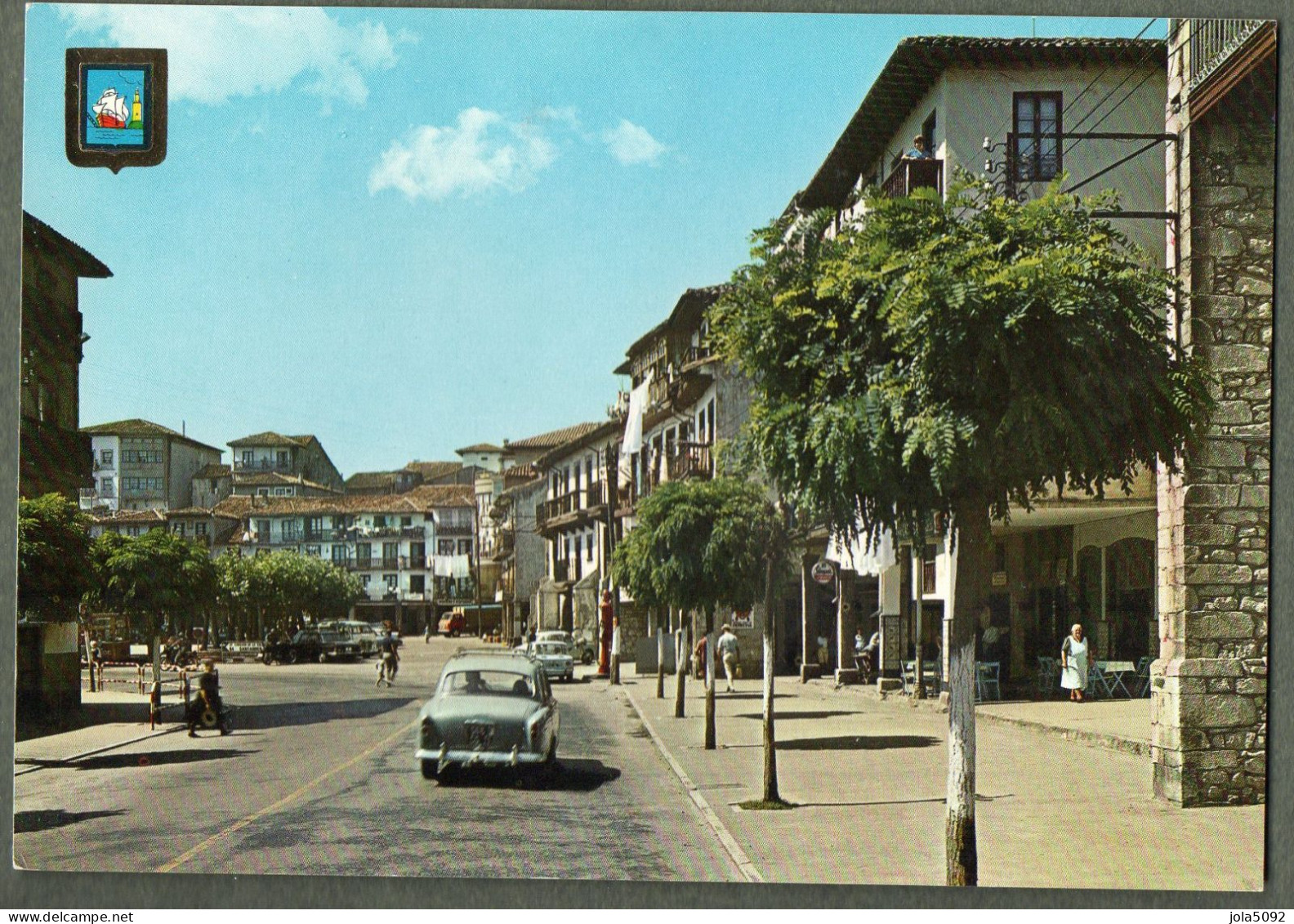 ESPAGNE - SAN VICENTE DE LA BARQUERA (SANTANDER) - Avenida Del Generalisimo - Cantabrië (Santander)