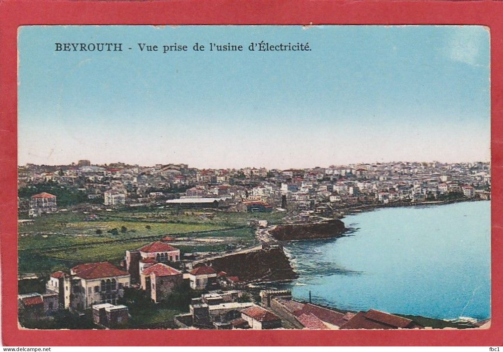 Liban - Beyrouth - Vue Prise De L'usine D'électricité - Lebanon