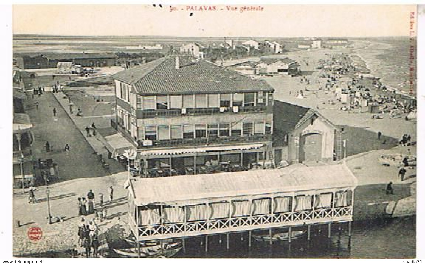 34  PALAVAS LES FLOTS  VUE GENERALE - Palavas Les Flots