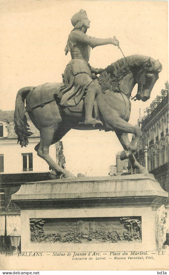 45 - ORLEANS - STATUE DE JEANNE D'ARC  - Orleans