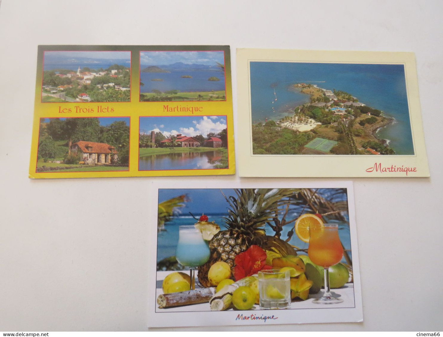 MARTINIQUE - Lot De 3 Cartes - - Other & Unclassified