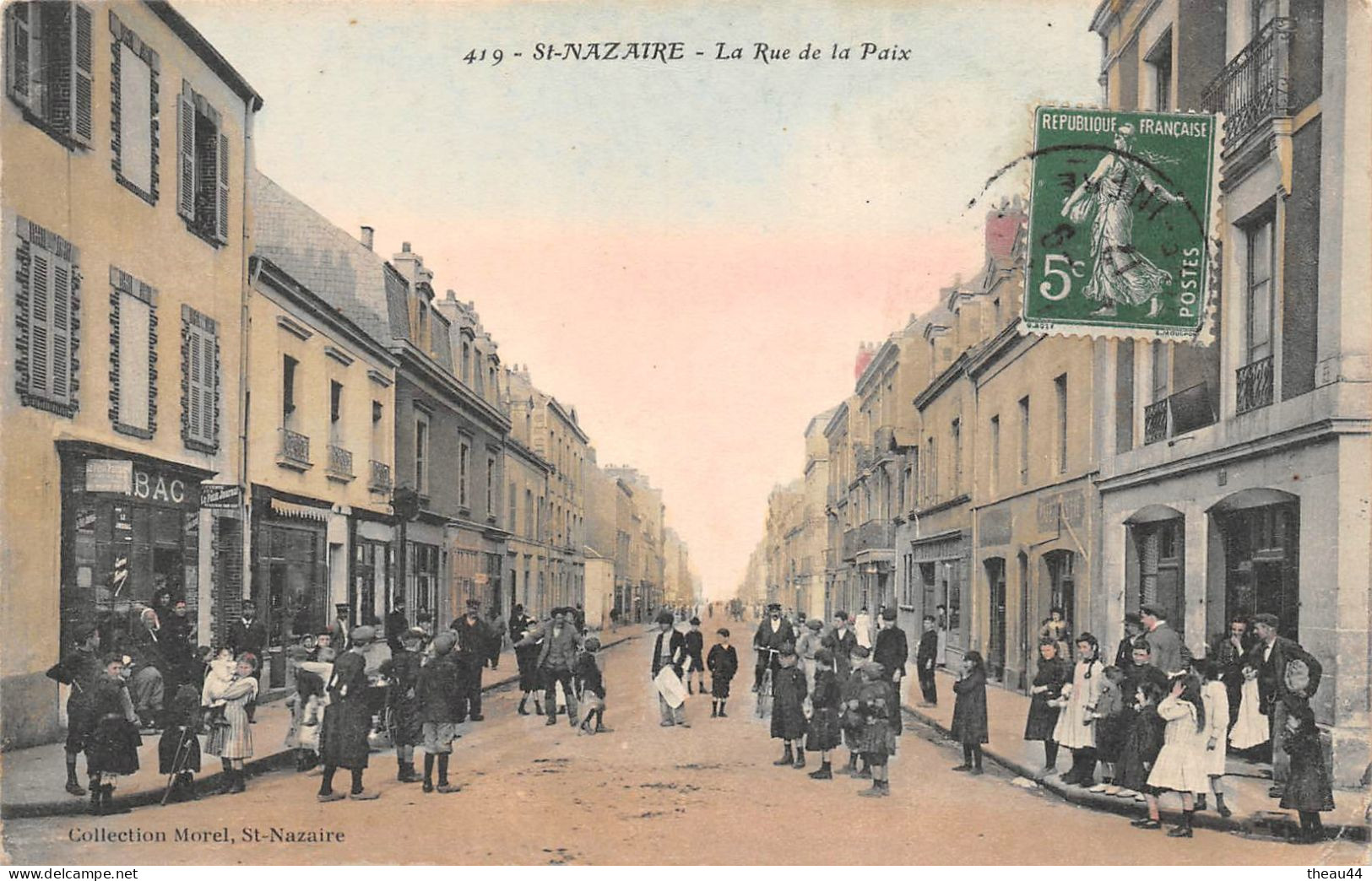 ¤¤  -  SAINT-NAZAIRE   -  La Rue De La Paix    -   ¤¤ - Saint Nazaire