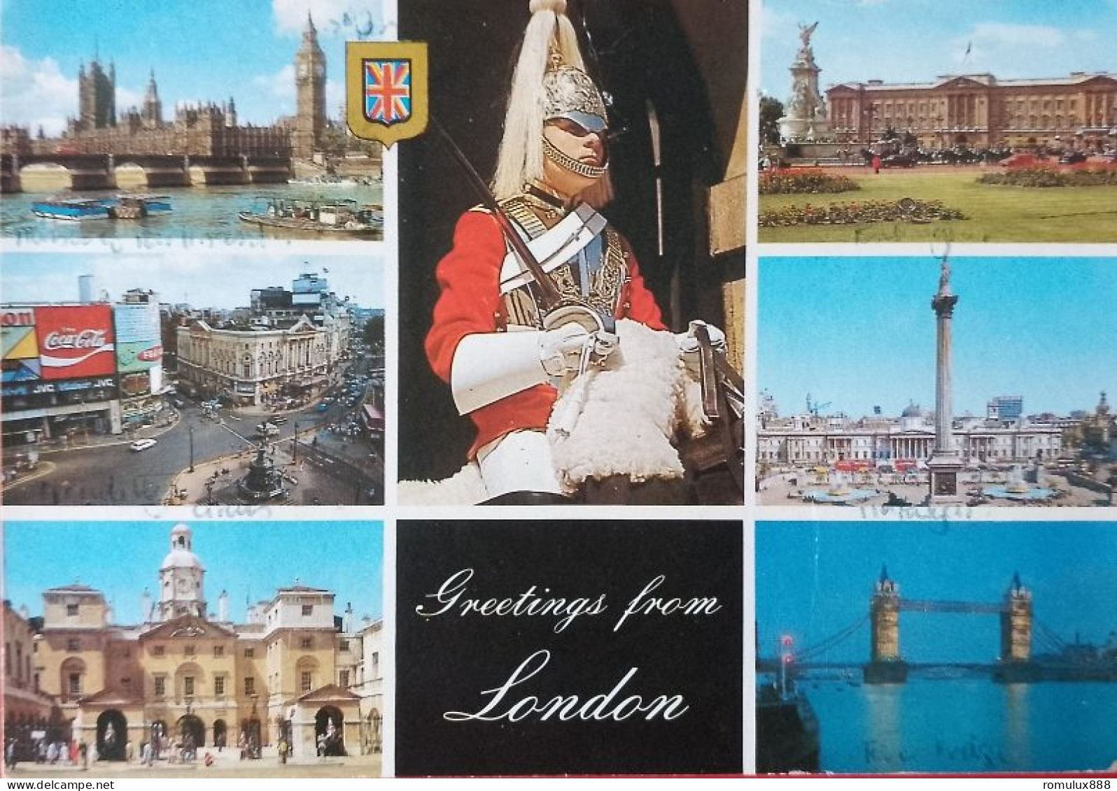 GB LONDON POST CARD -GREETINGS FROM LONDON 1994 - Other & Unclassified