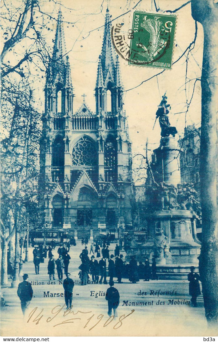 13 - MARSEILLE - MONUMENT DES MOBILES - Estación, Belle De Mai, Plombières