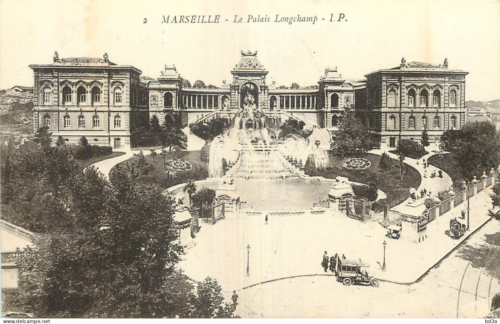 13 - MARSEILLE - LE PALAIS LONGCHAMP - PUBLICITE HUILE D'OLIVE A. VIAL - Ohne Zuordnung