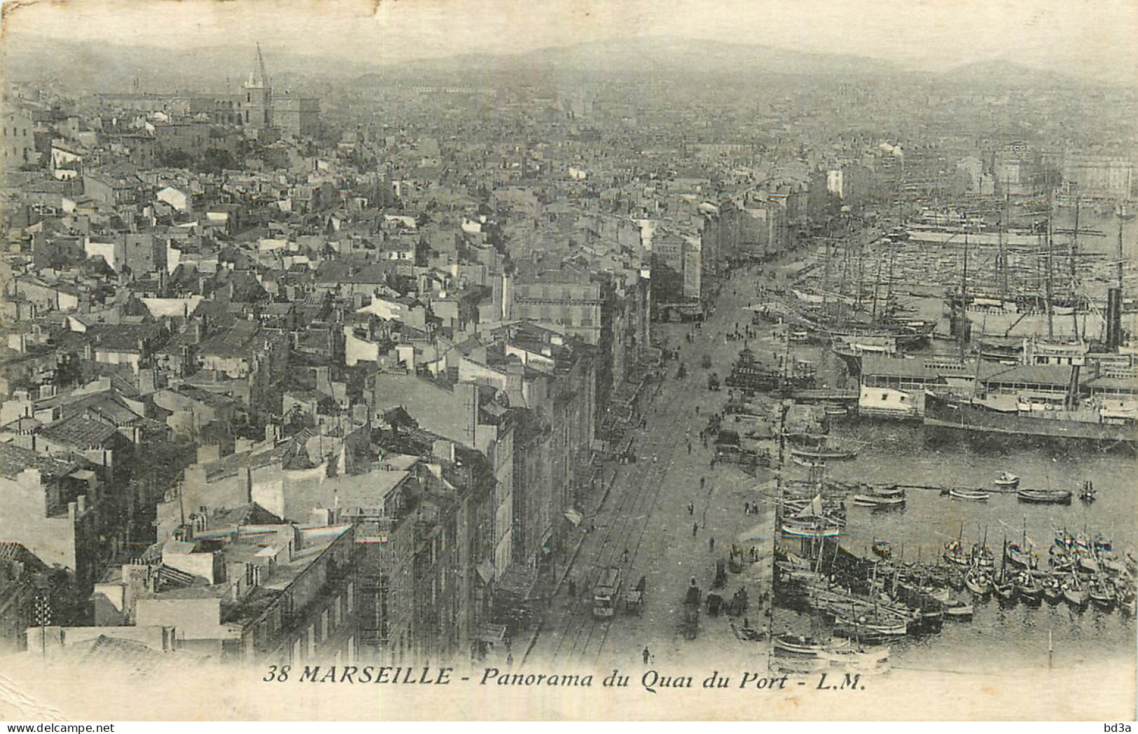13 - MARSEILLE - PANORAMA DU QUAI DU PORT - Alter Hafen (Vieux Port), Saint-Victor, Le Panier
