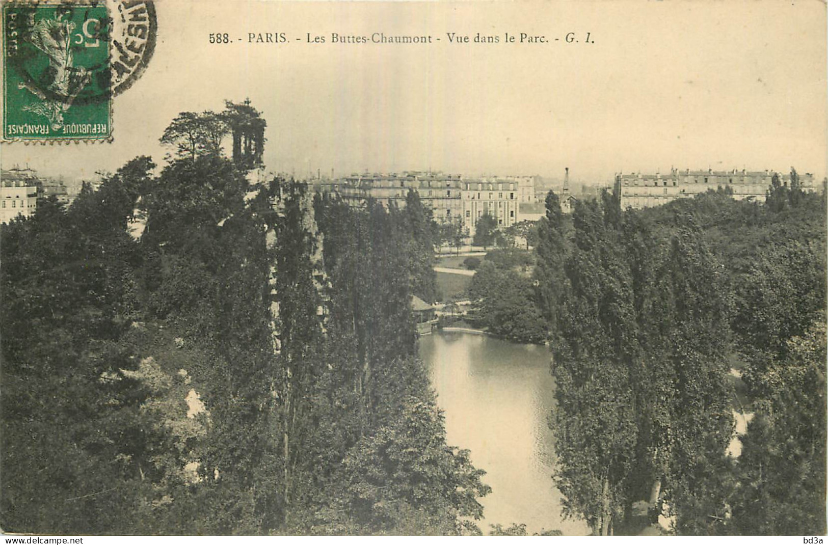 75 - PARIS - BUTTES CHAUMONT - District 19