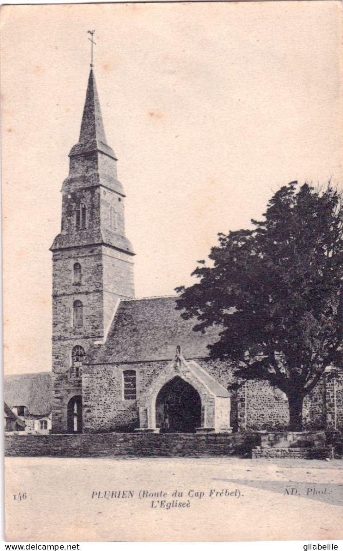 22  - Cotes D Armor - L église De  PLURIEN Sur La Route Du Cap Frehel - Other & Unclassified