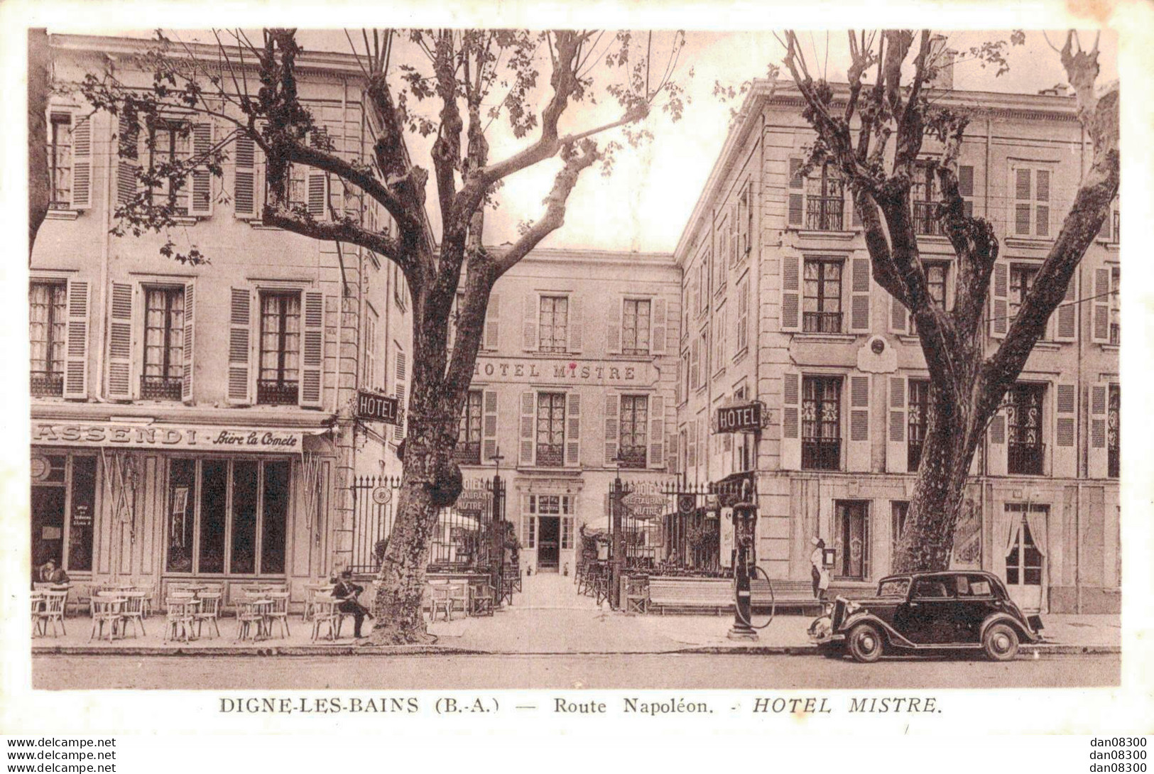 04 DIGNE LES BAINS ROUTE NAPOLEON HOTEL MISTRE - Digne