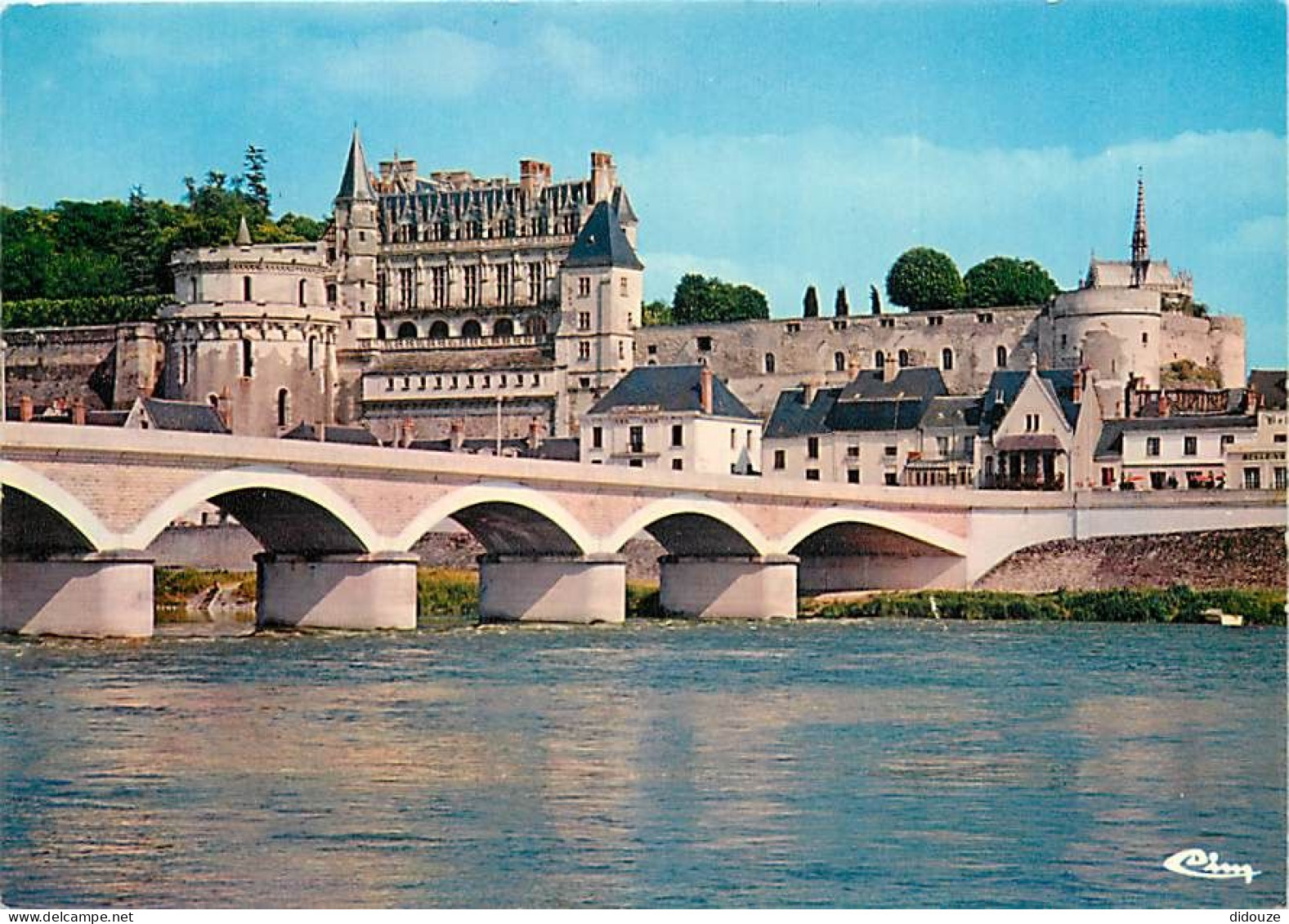 37 - Amboise - Le Château Et Le Pont Sur La Loire - Carte Neuve - CPM - Voir Scans Recto-Verso - Amboise