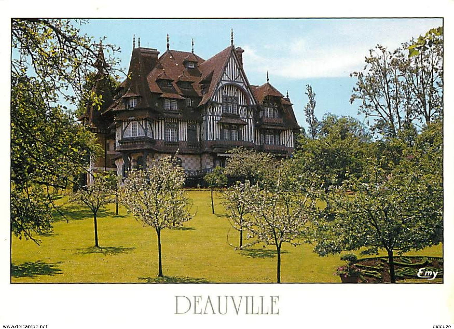 14 - Deauville - Villa Strasburger - Flamme Postale De Deauville - CPM - Voir Scans Recto-Verso - Deauville