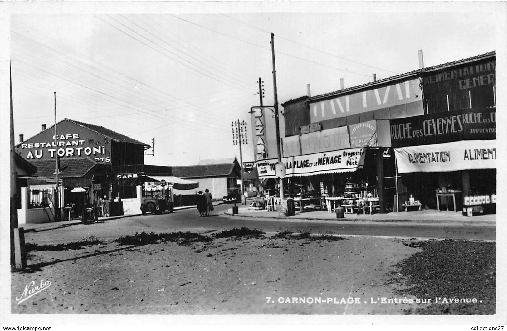 34-CANON-PLAGE- L'ENTREE SUR L'AVENUE - Other & Unclassified