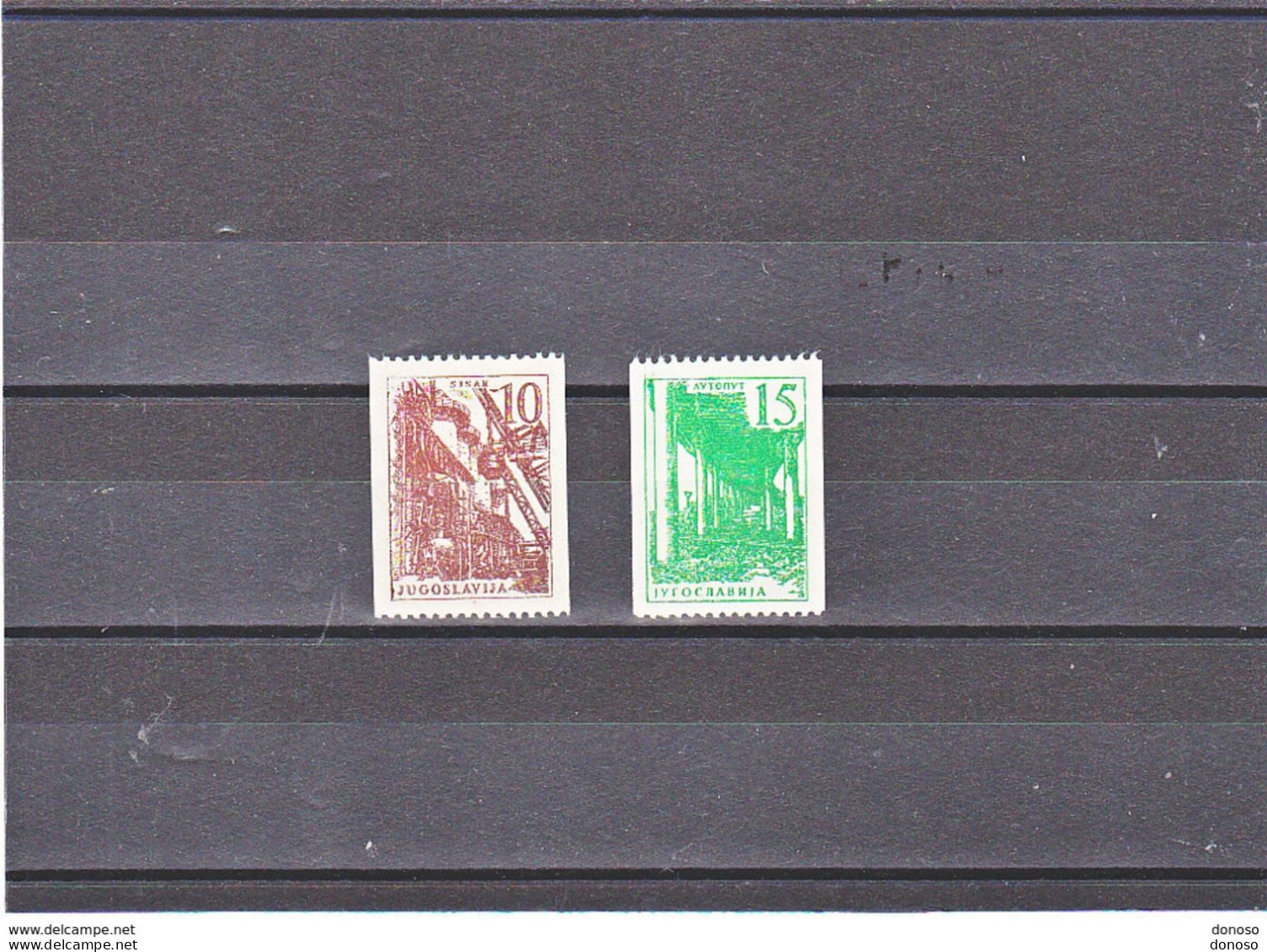 YOUGOSLAVIE 1961 Série Courante Yvert  869-870 NEUF** MNH Cote : 28,50 Euros - Ungebraucht