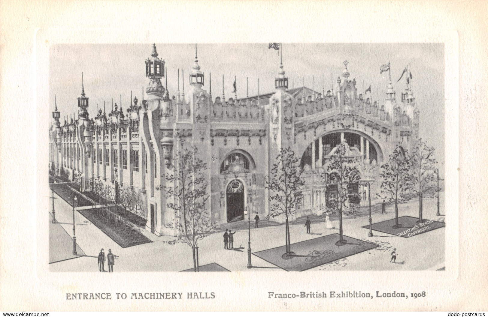 R333772 Entrance To Machinery Halls. Franco British Exhibition. London. Valentin - Other & Unclassified
