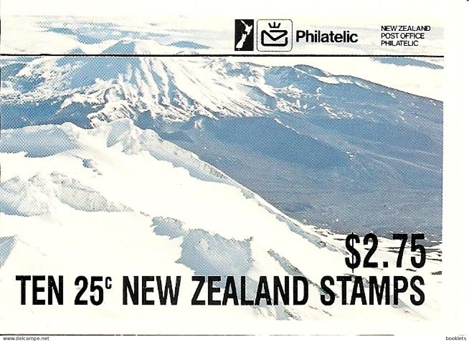 NEW ZEALAND, 1984, Booklet 40, 10x25c ($ 2.75) Tongar. Park - Carnets