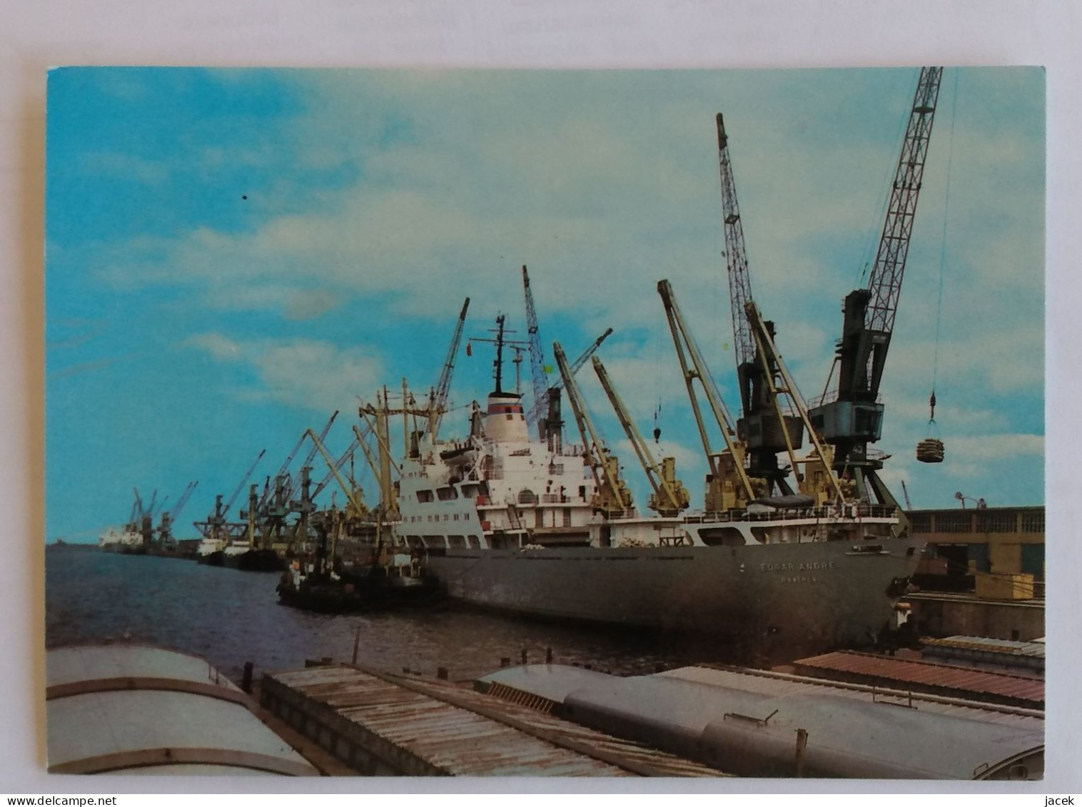 Edgar Andre In Rostock Port  / Cargo Ship - Cargos