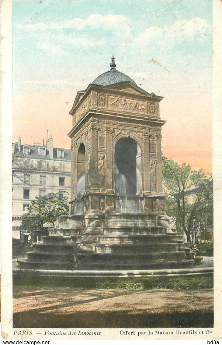 75 - PARIS - FONTAINE DES INNOCENTS - MAISON BEAUFILS - District 05