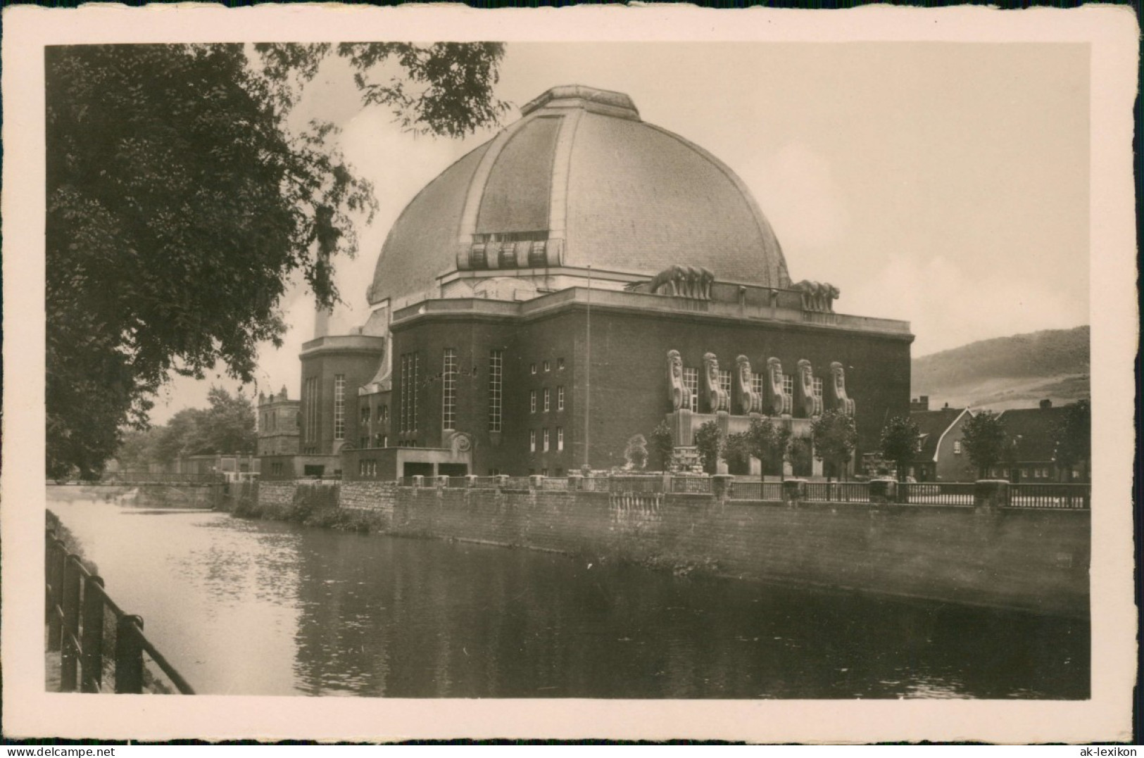 Ansichtskarte Hagen (Westfalen) Stadthalle. 1935 - Hagen