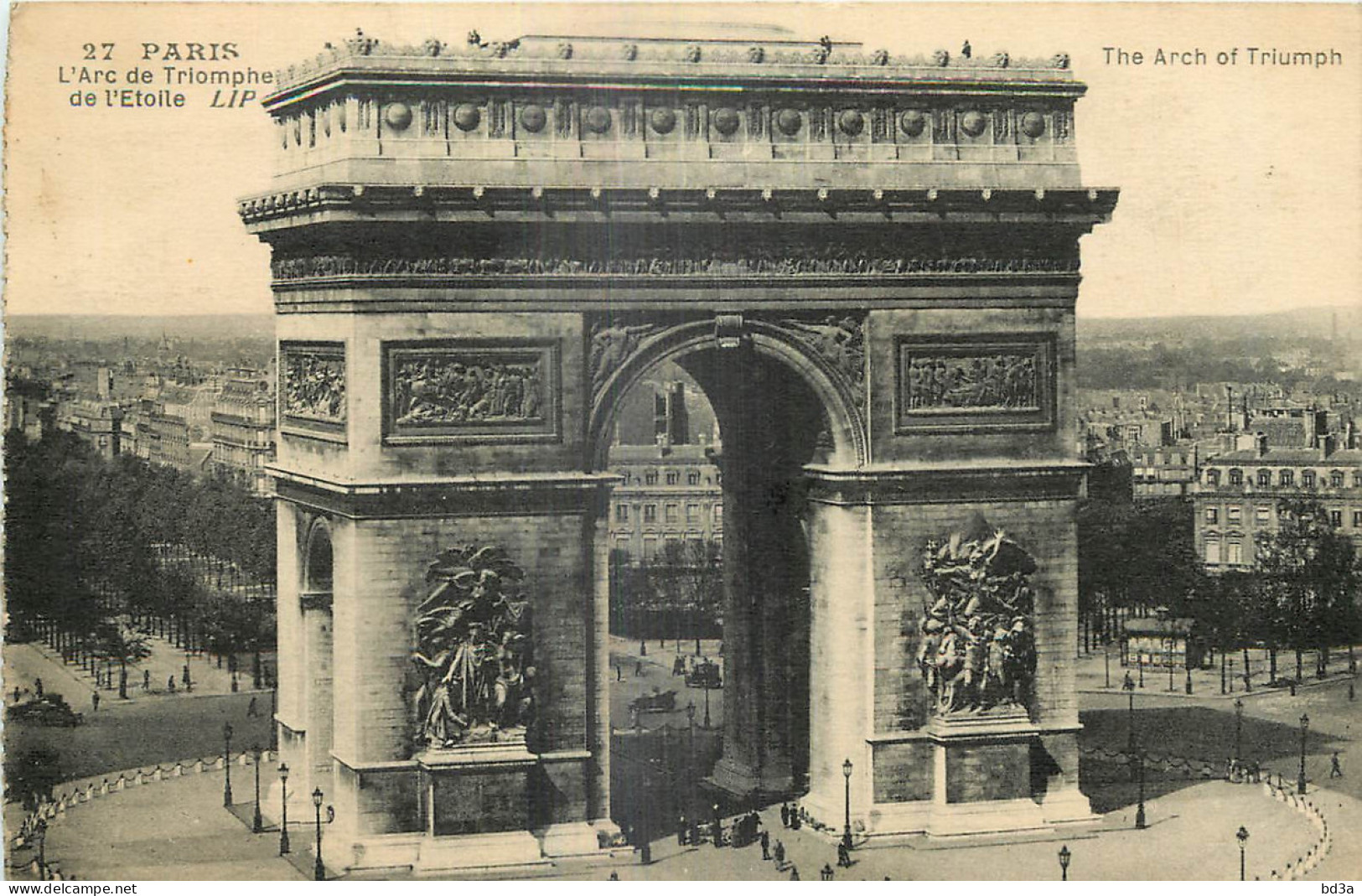 75 - PARIS - ARC DE TRIOMPHE - Arc De Triomphe