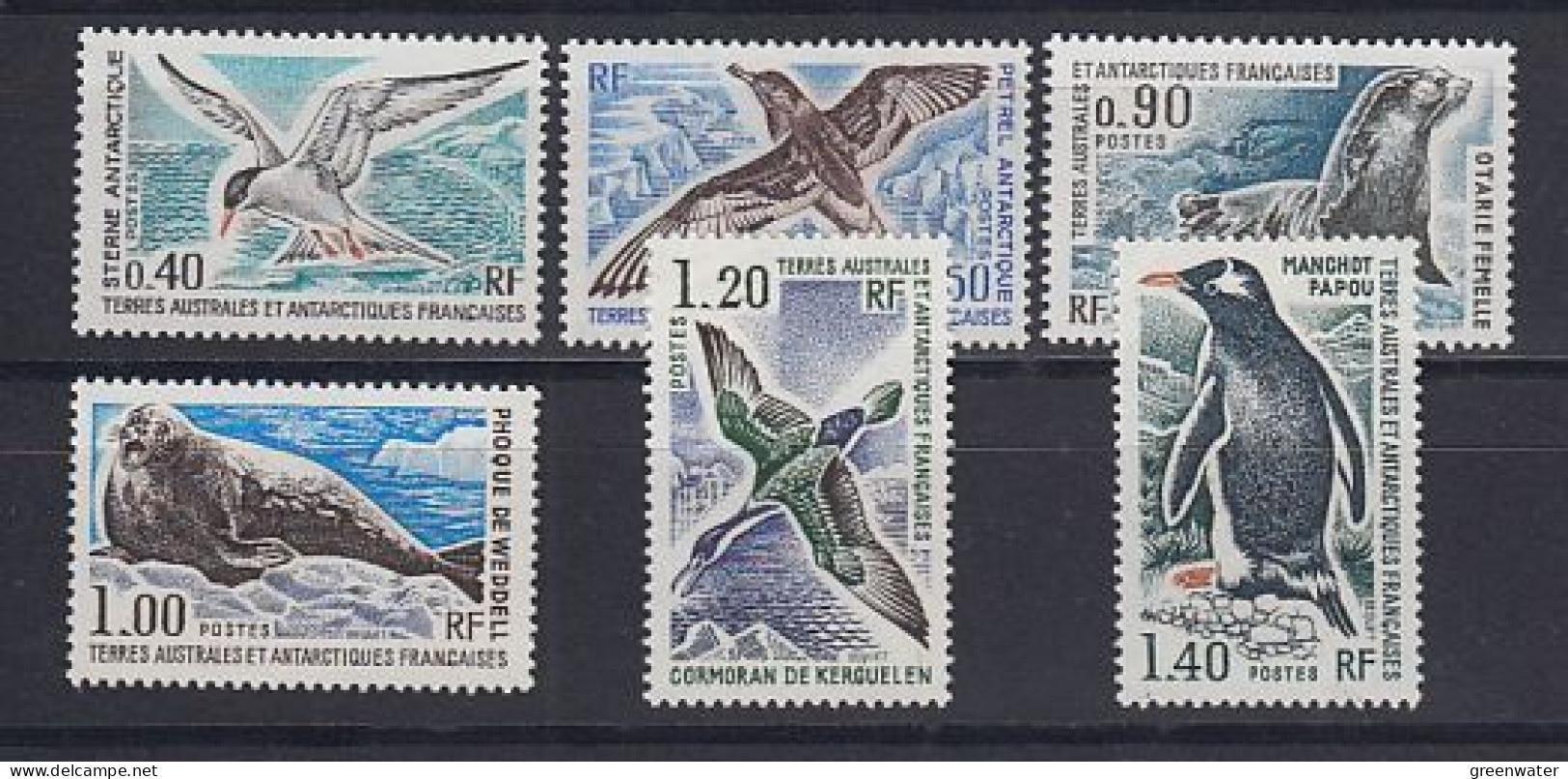 TAAF 1976  Antarctic Animals 6v ** Mnh (59765C) - Unused Stamps