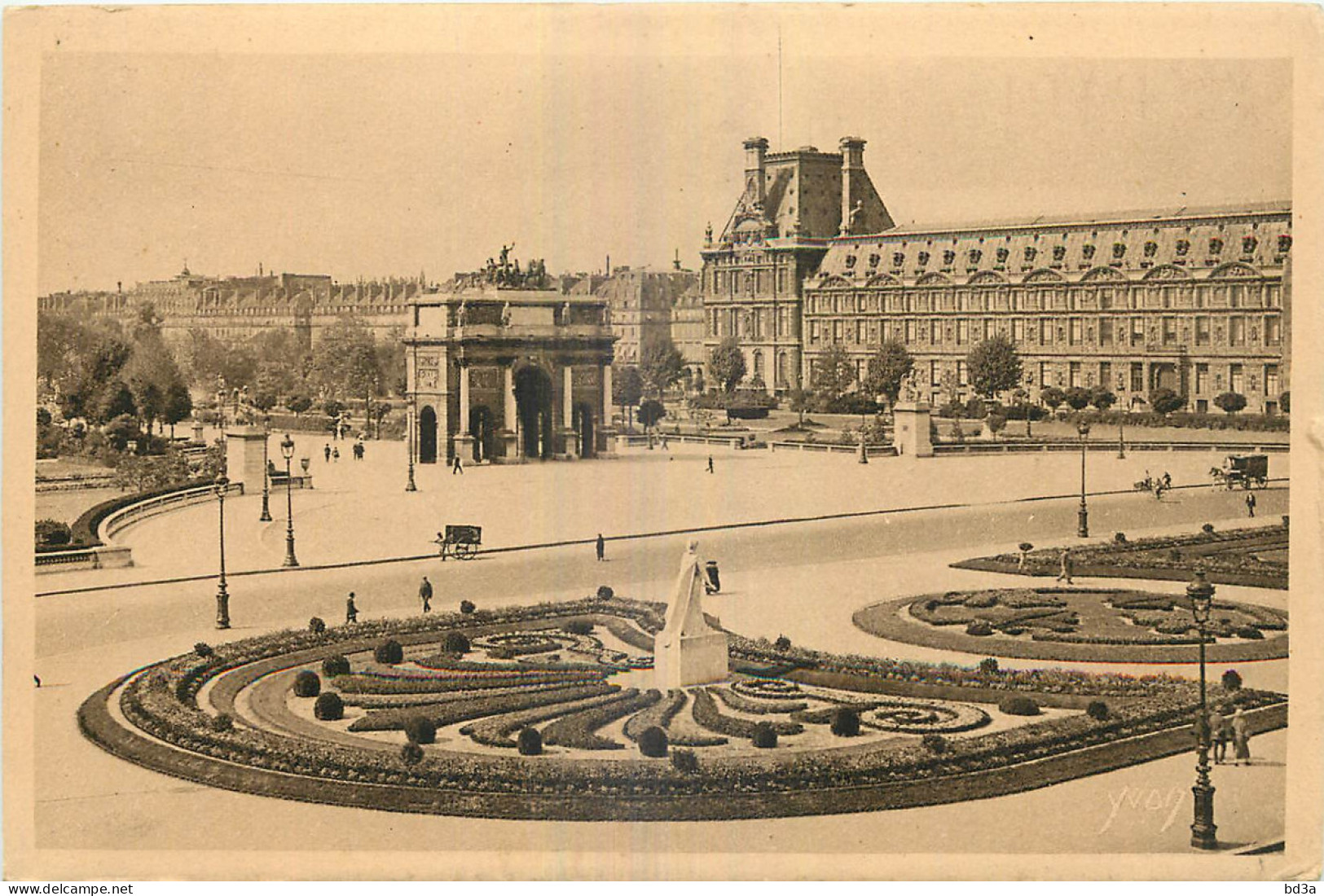 75 - PARIS - PLACE DU CARROUSEL - Arrondissement: 01