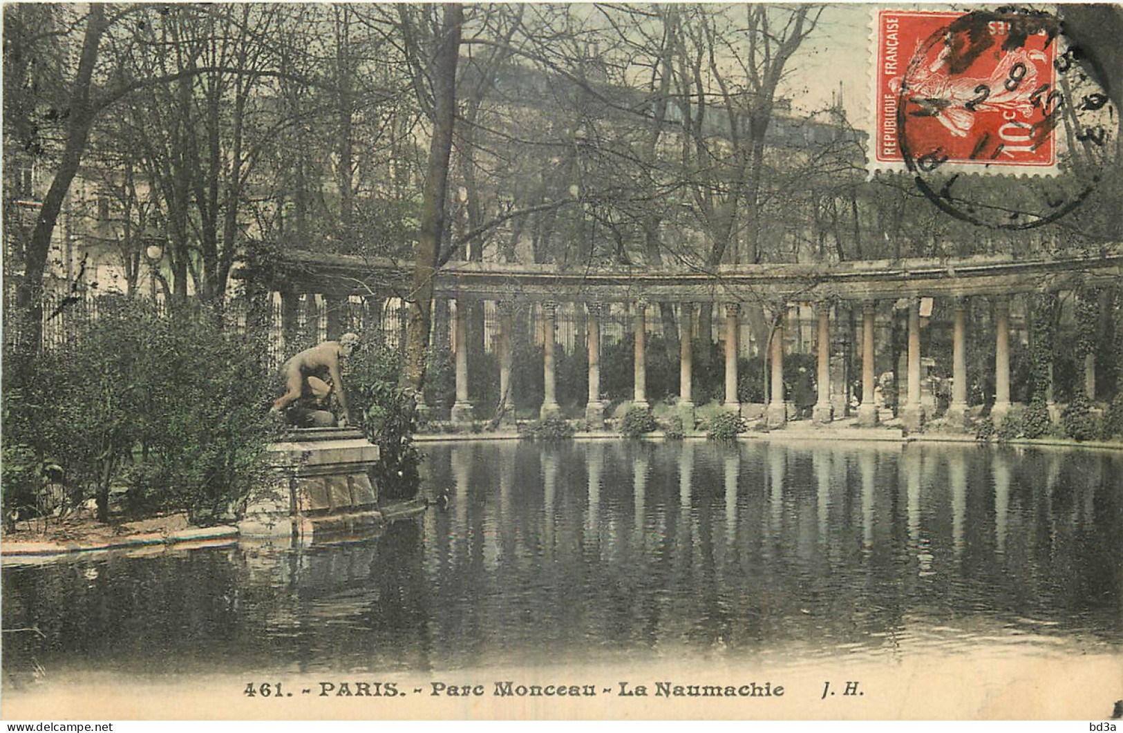 75 - PARIS - PARC MONCEAU - LA NAUMACHIE - Parchi, Giardini