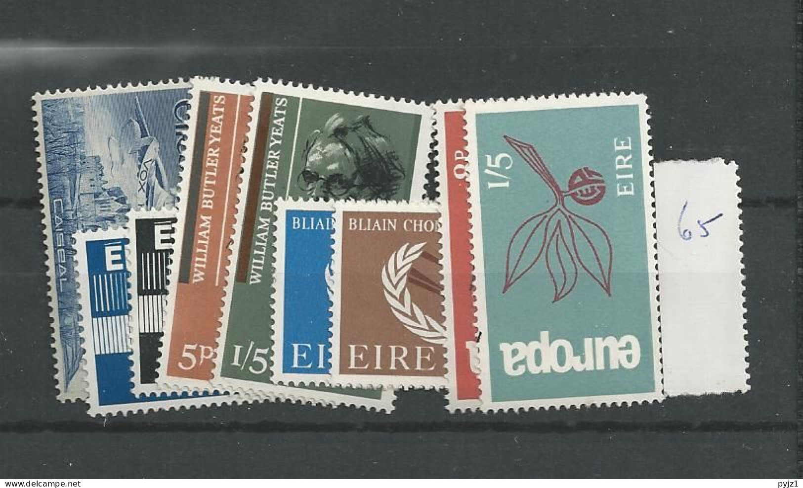 1965 MNH Ireland Year Complete According To Michel Postfris** - Années Complètes