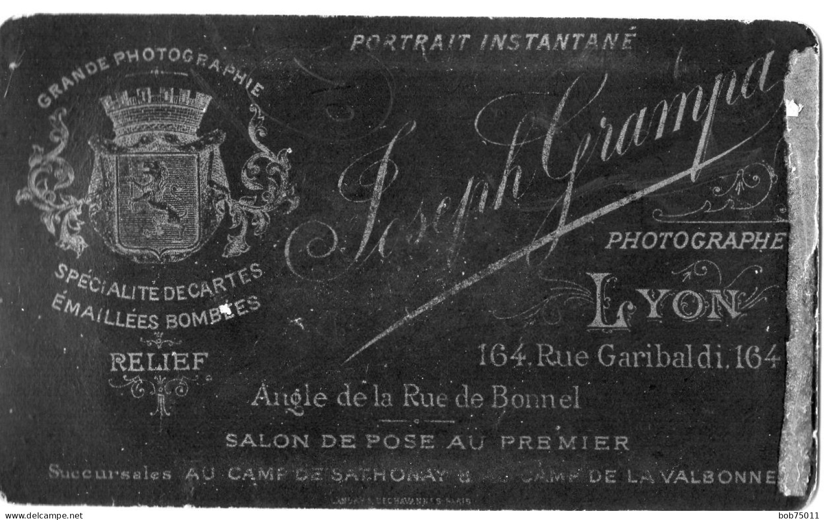 Photo CDV  D'un Officier Francais Du 99 éme Régiment D'infanterie Posant Dans Un Studio Photo A Lyon - Anciennes (Av. 1900)