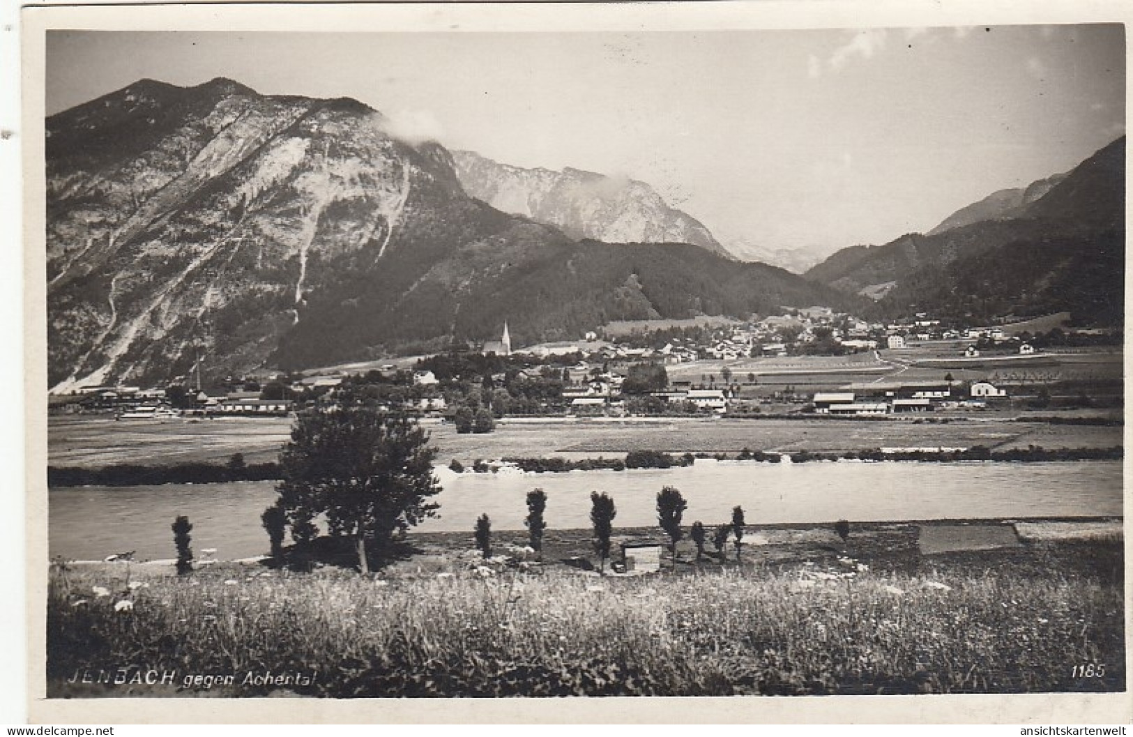 Jenbach In Tirol, Gegen Achental Gl1934 #G5145 - Andere & Zonder Classificatie