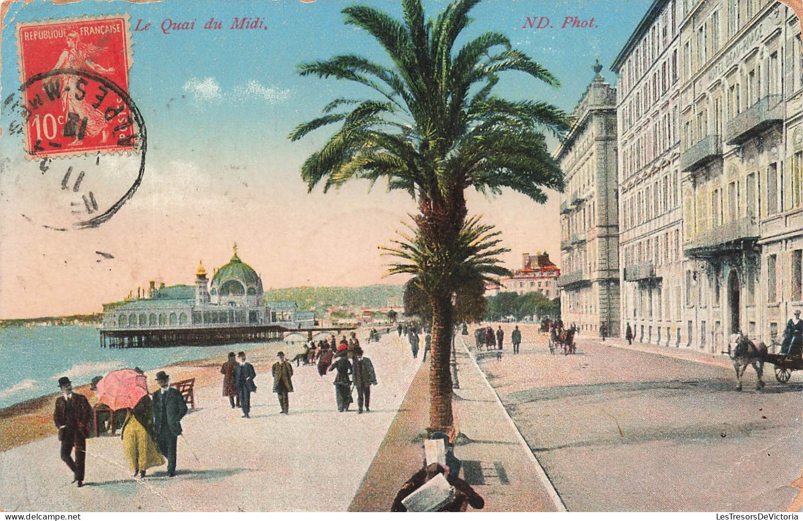 FRANCE - Nice - Le Quai De Midi - Animé - Carte Postale Ancienne - Sonstige & Ohne Zuordnung