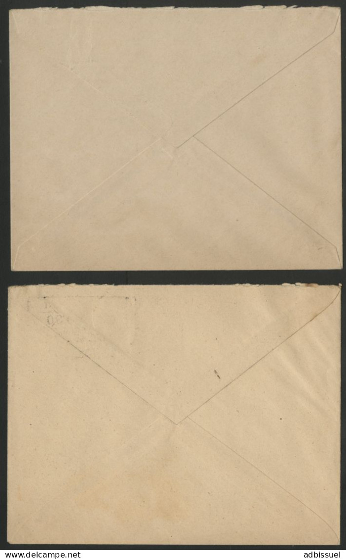 GOUVERNEMENT PP Et GOUVERNEMENT PP 030" Sur Deux Enveloppes En 1926. TB - Brieven En Documenten