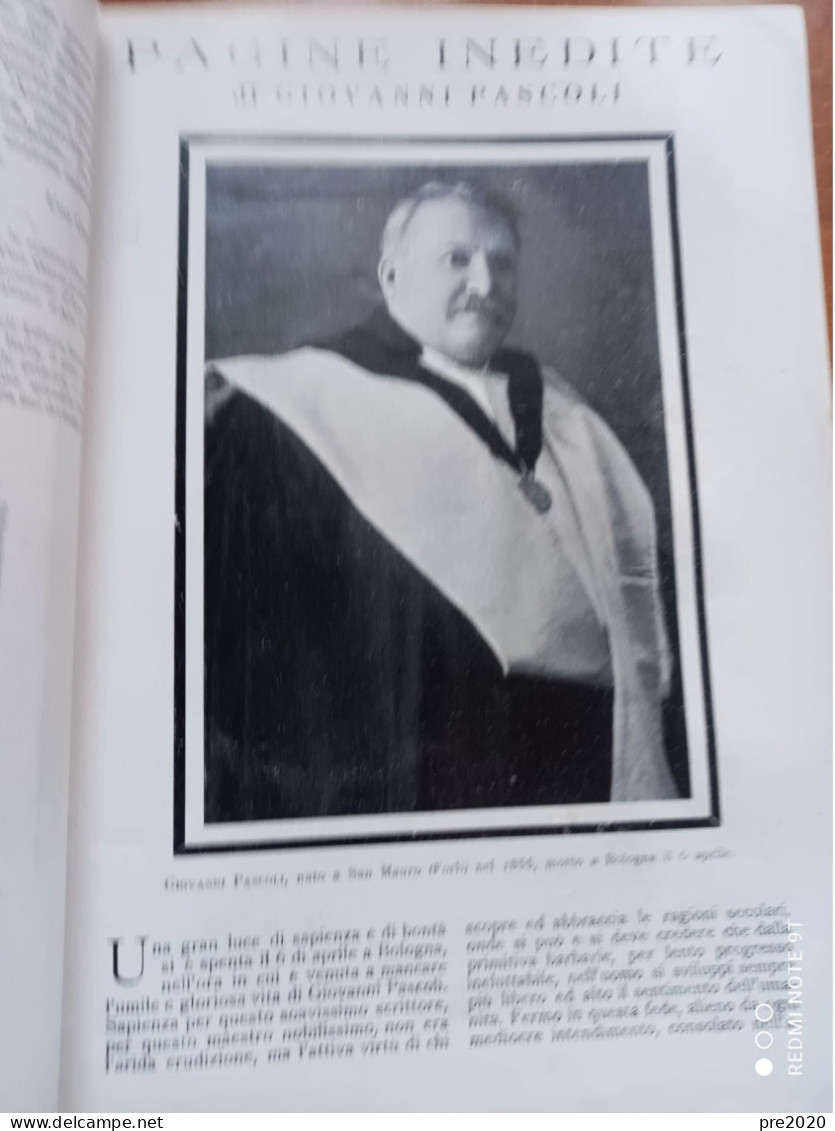 IL SECOLO XX 1912 GIOVANNI PASCOLI SAN MAURO DI ROMAGNA FORLI’ - Other & Unclassified