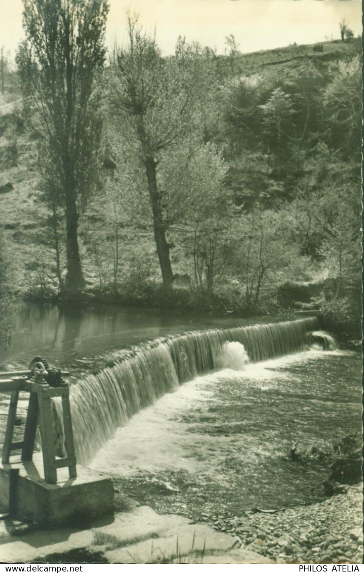 CP CPSM Ceilhes Hérault Chaussée Sur L'Orb Photo J Leveque Lodève - Autres & Non Classés