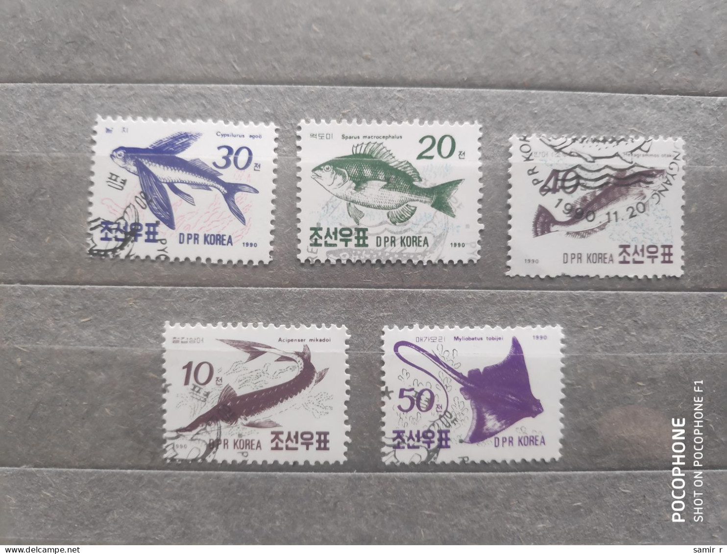 1990	Korea	Fishes (F97) - Corée Du Nord