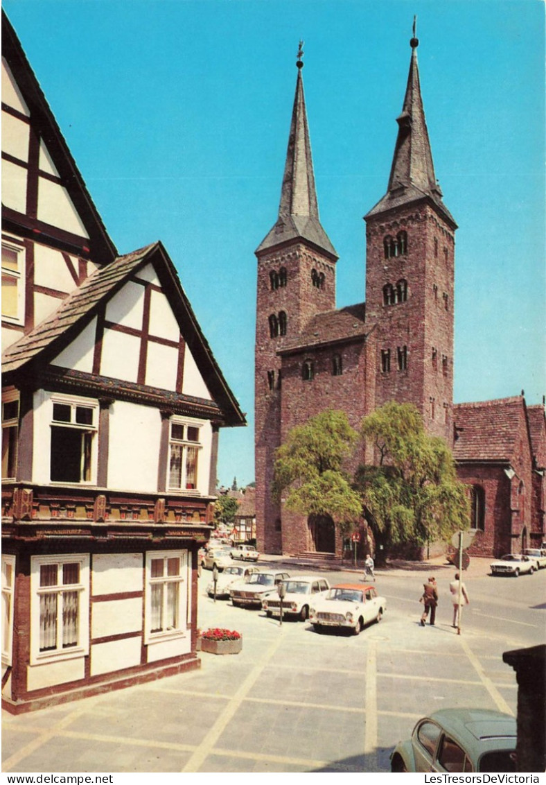 ALLEMAGNE - Hoxter An Der Weser - St Kiliani - Kirche - Vue Générale - Animé - Carte Postale - Höxter