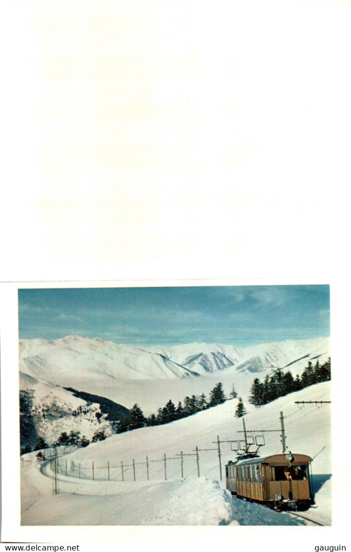 Carte-Lettre - SUPERBAGNÈRES - Le Chemin De Fer à Crémaillère ... Edition La Vie Du Rail (Format 23x15) - Superbagneres