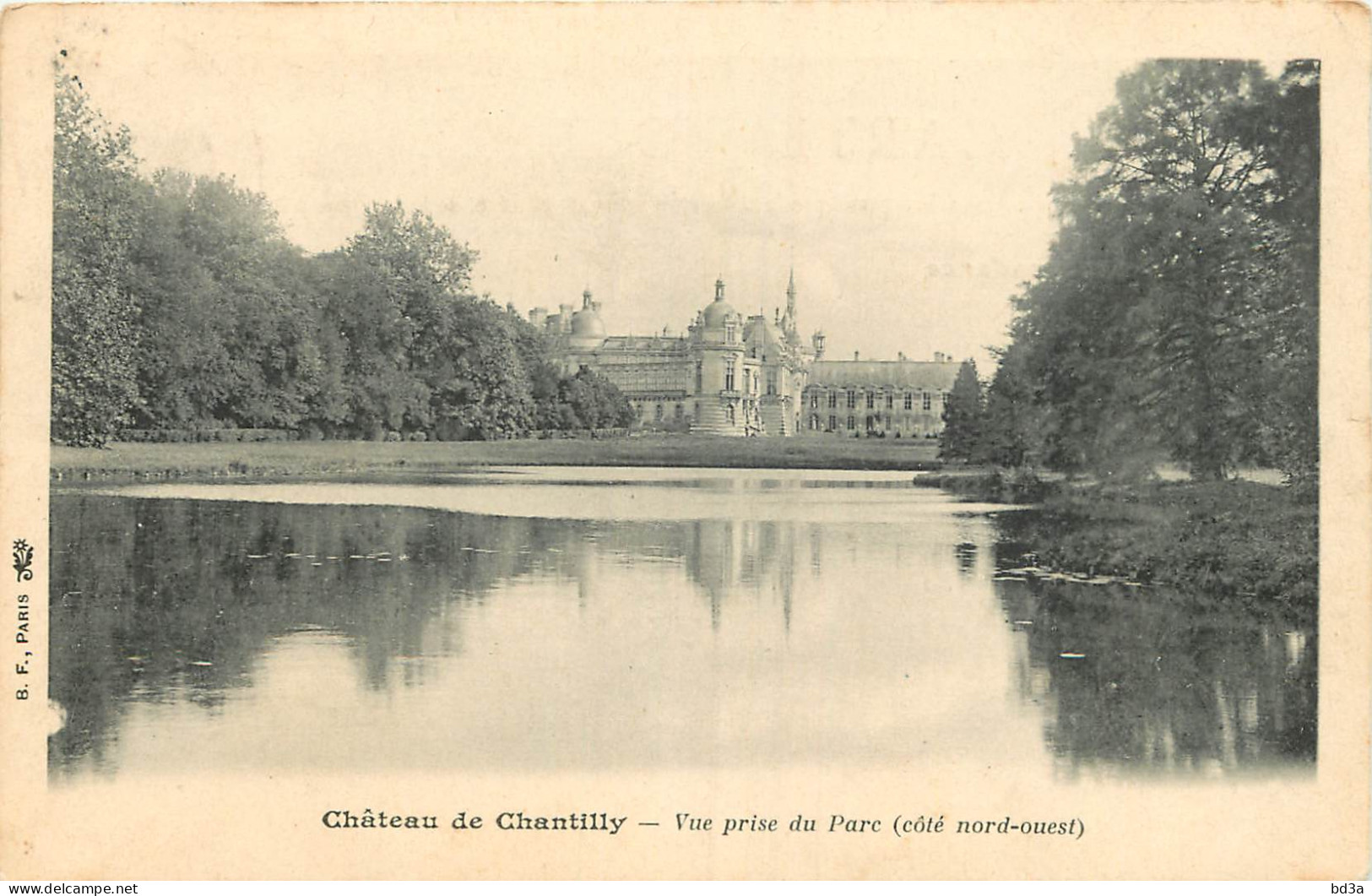 60 - CHÂTEAU DE CHANTILLY - VUE PRISE DU PARC - Chantilly