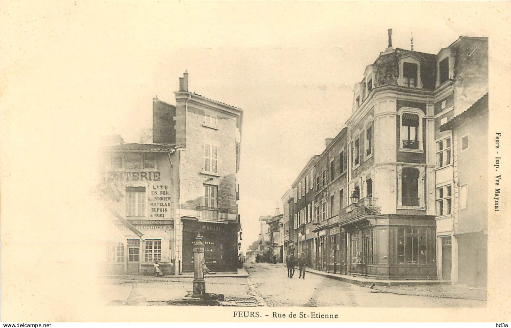 42 - FEURS - RUE DE SAINT ETIENNE - Feurs