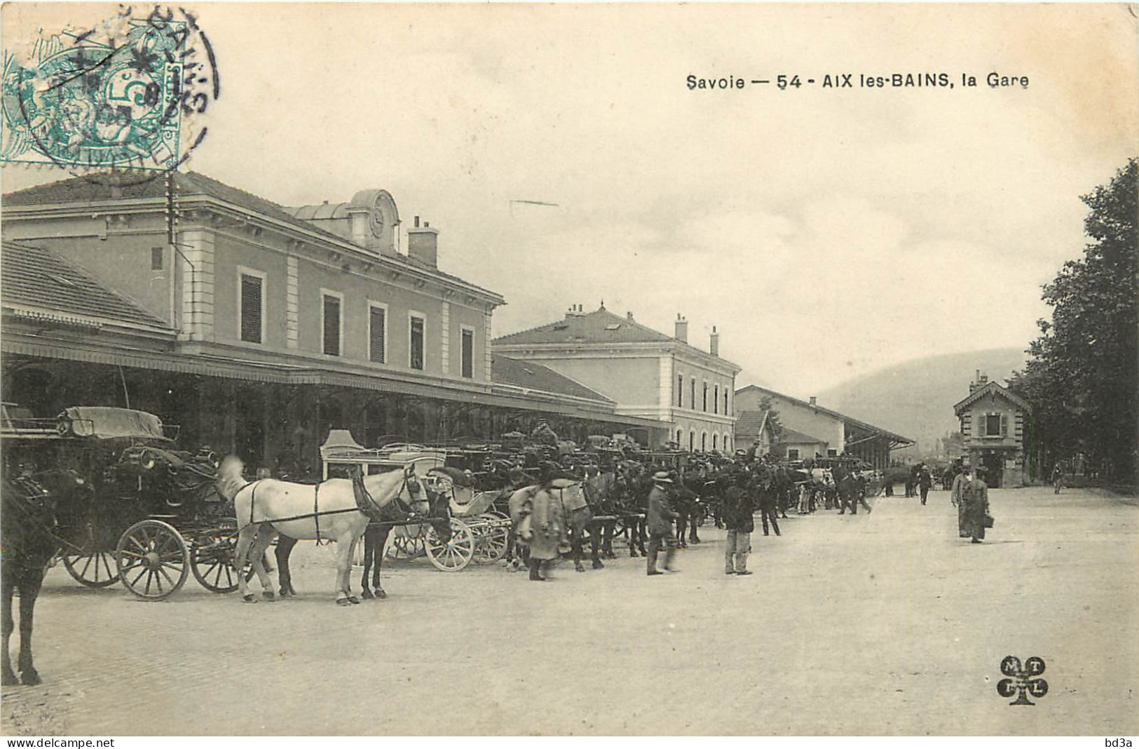 73 - AIX LES BAINS - LA GARE - Aix Les Bains