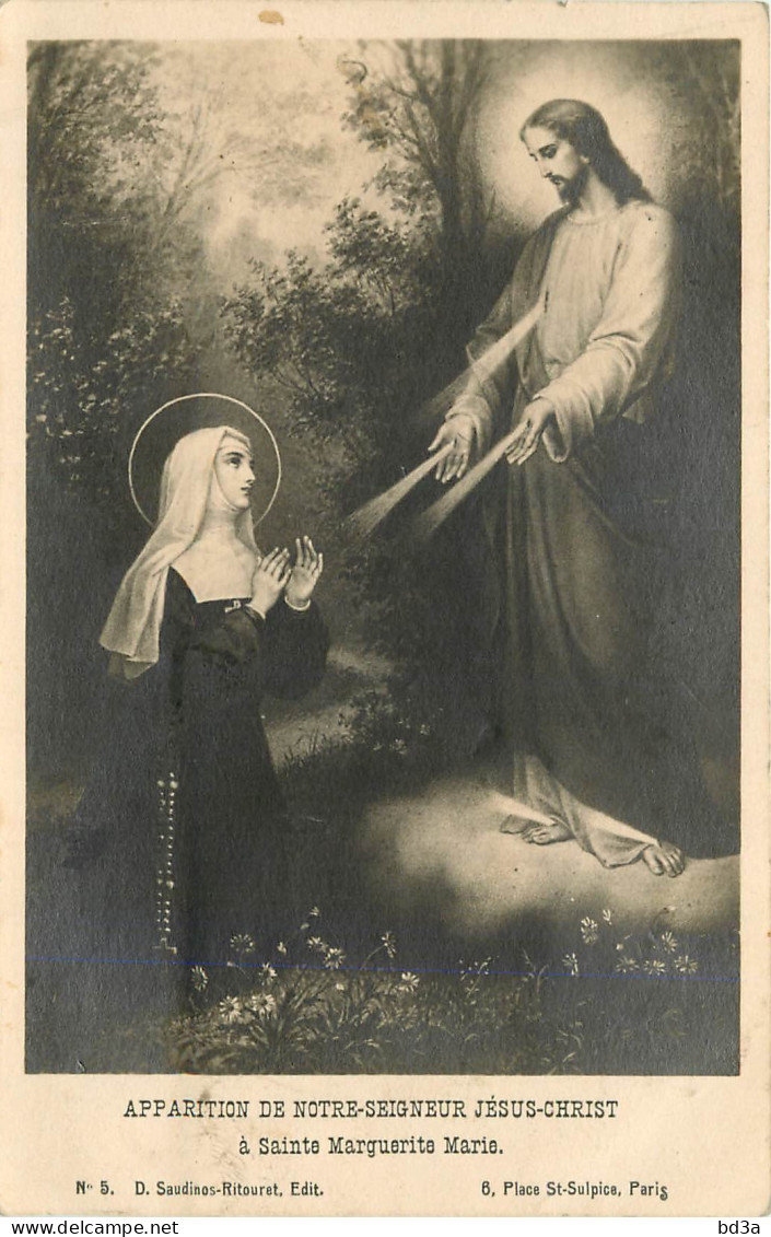 SAINTE MARGUERITE MARIE - APPARITION DE NOTRE SEIGNEUR - Saints