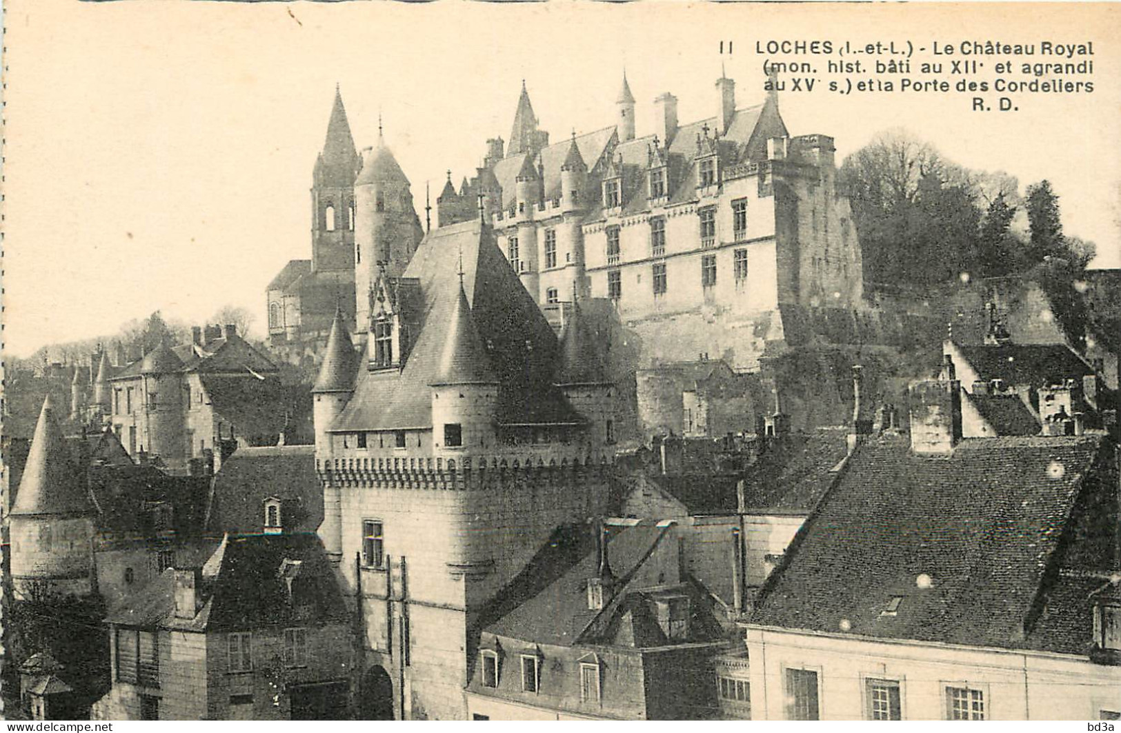 37 - LOCHES - LE CHÂTEAU - Loches