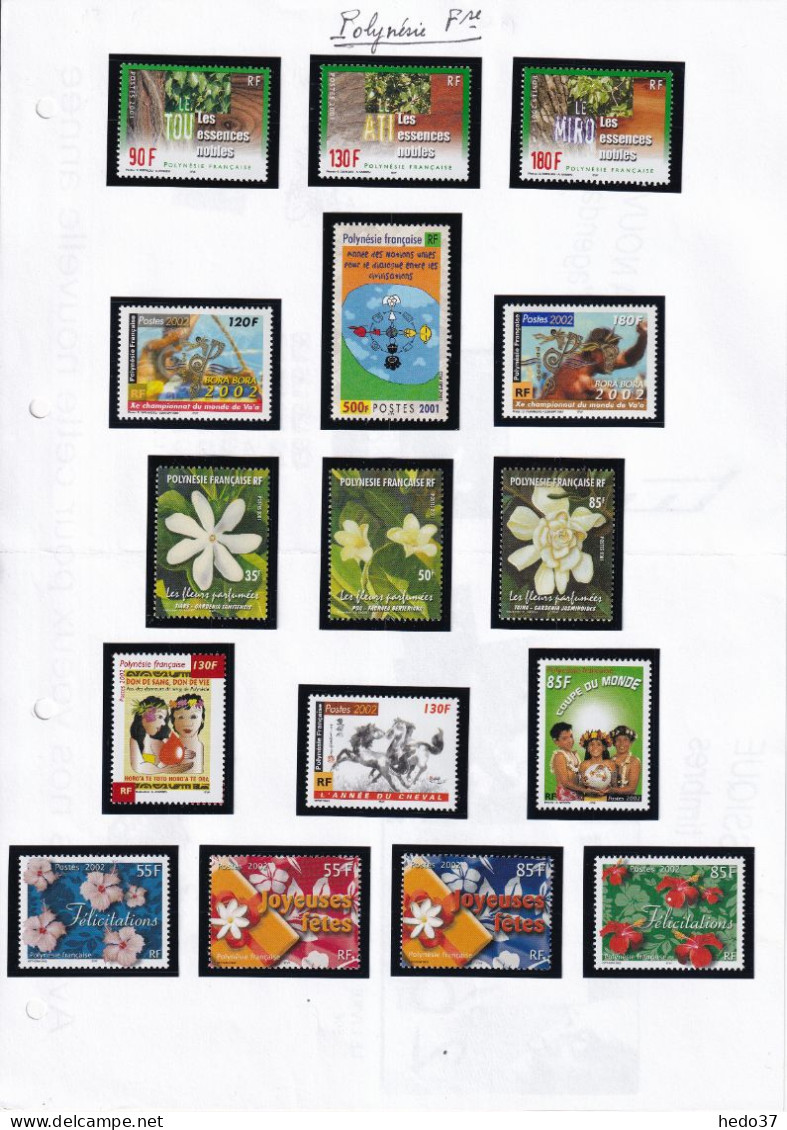 Polynésie - Collection 2001/2010 - Neufs ** Sans Charnière - - 30% Sous Faciale - TB - Collezioni & Lotti