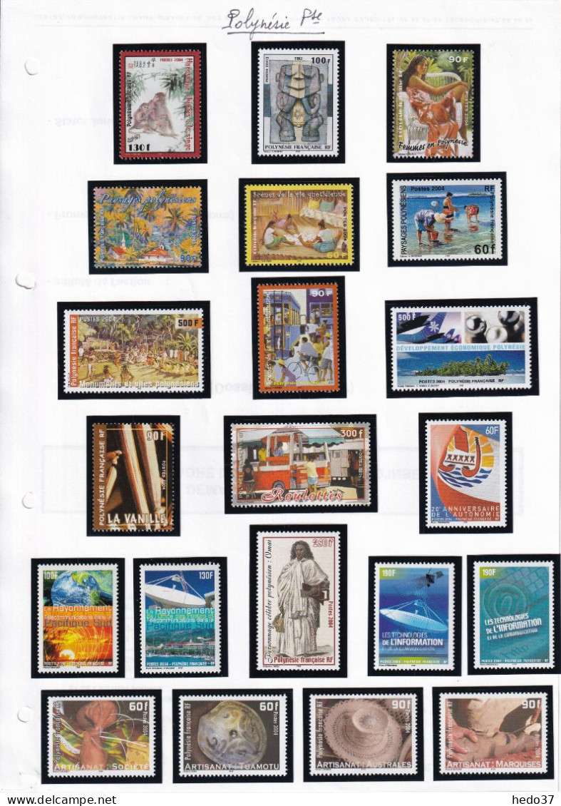 Polynésie - Collection 2001/2010 - Neufs ** Sans Charnière - - 30% Sous Faciale - TB - Lots & Serien
