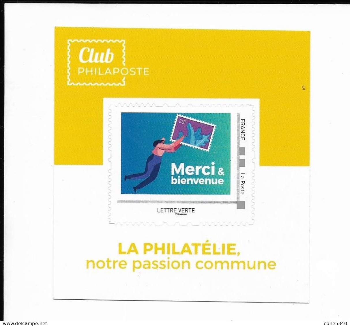 Club Philaposte Merci & Bienvenue Lettre Verte La Philatélie Notre Passion Commune Classeur Rouge - Neufs