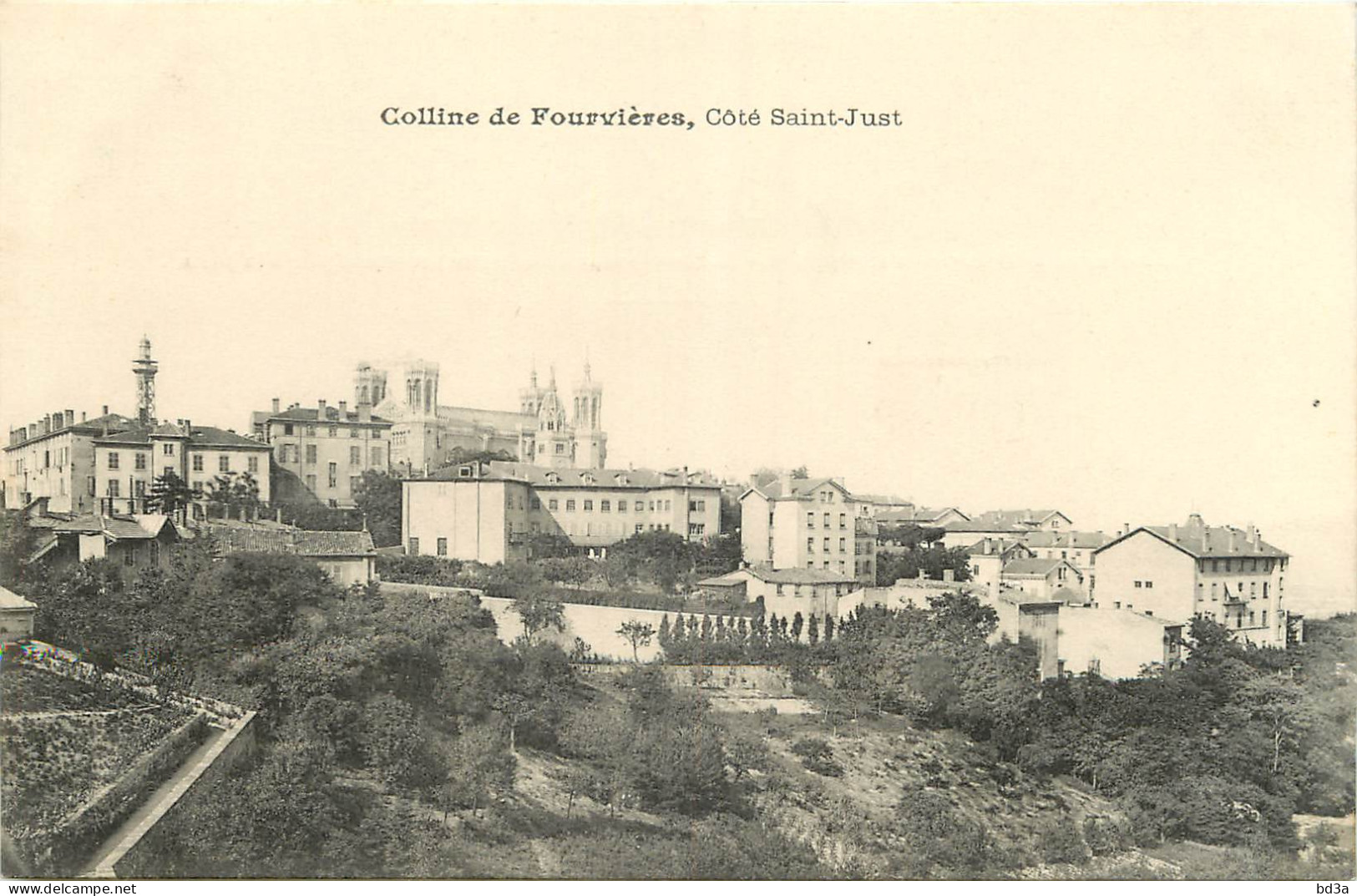 69 - LYON - COLLINE DE FOURVIERES COTE SAINT JUST - Other & Unclassified