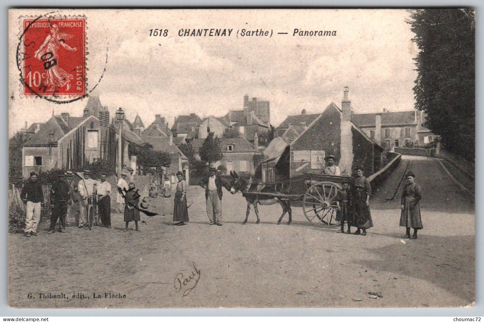 (72) 2831, Chantenay, Thibault édit 1518, Panorama - Autres & Non Classés