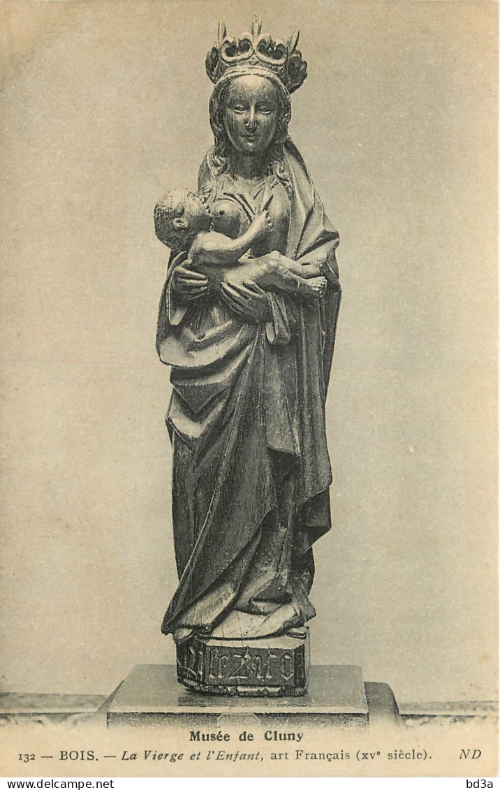 MUSEE DE CLUNY LA VIERGE - Monuments